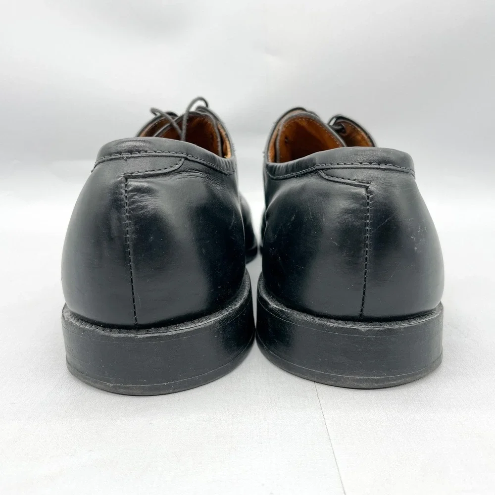 Allen Edmonds Mens 14 Park Avenue Cap Toe Oxford Black Leather Dress Shoes Derby